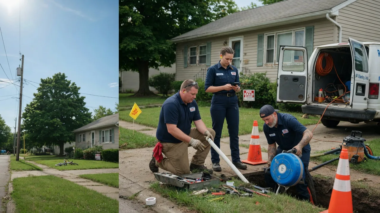 Sewer Line Repair in Layland, WV near me